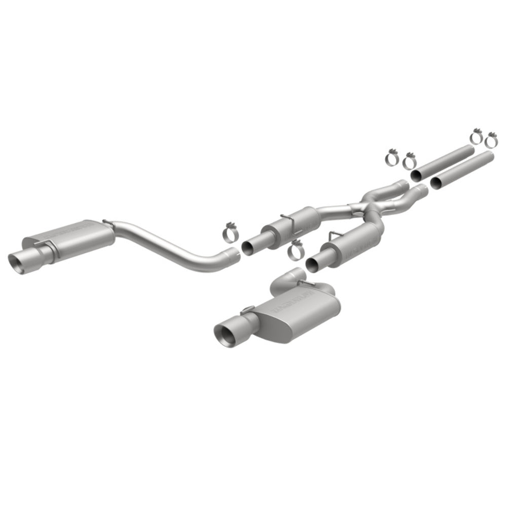 MagnaFlow cat-back exhaust system for 2012-2014 Dodge Charger stainless steel polished 15494