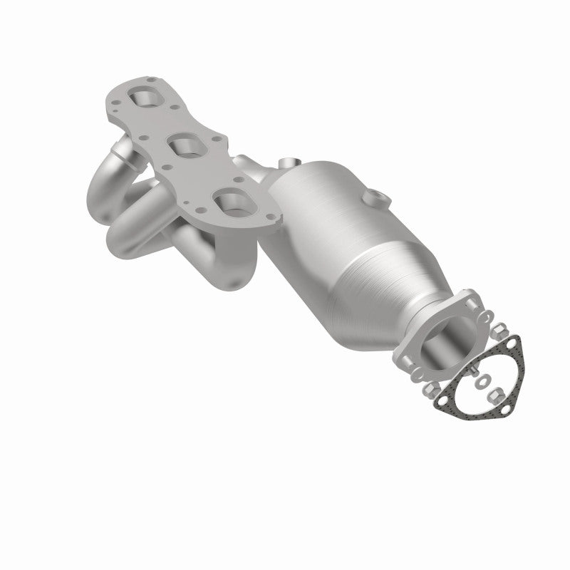 MagnaFlow direct-fit catalytic converter fits 2012-2015 911 H6 3.8 3.8 inch inlet/outlet stainless steel CARB compliant 52390