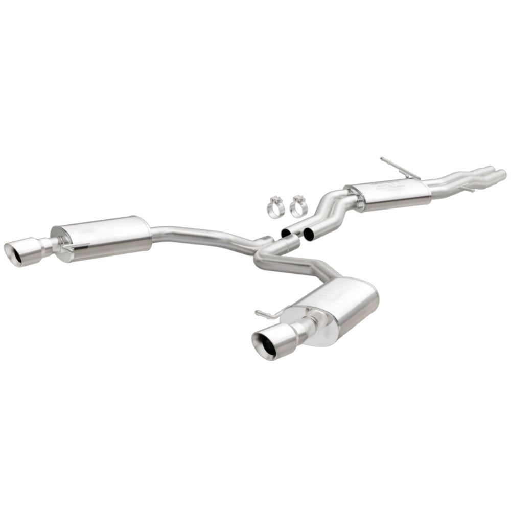 MagnaFlow cat-back exhaust system for 2012-2015 Audi stainless steel polished 19159