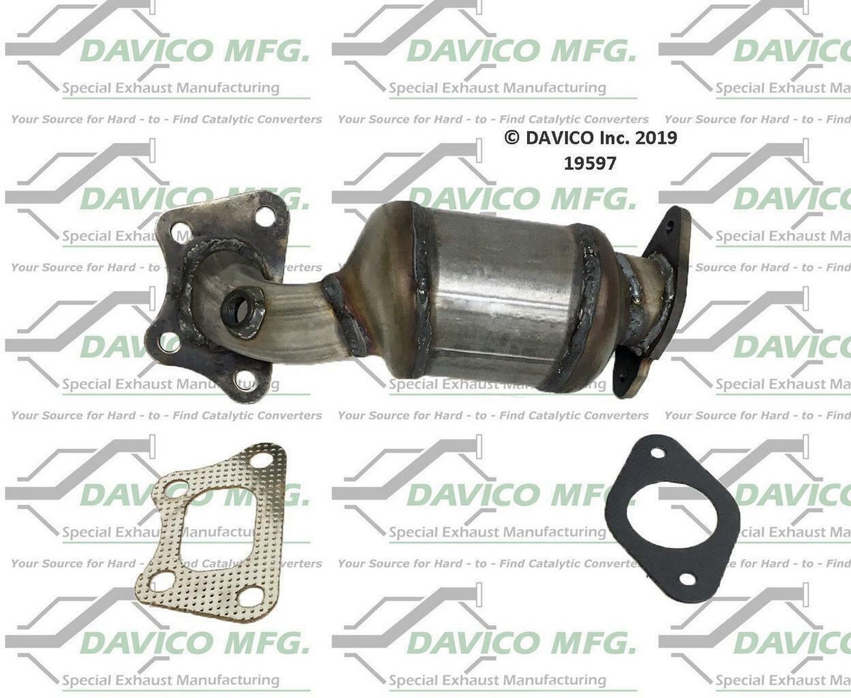 t 2012-2017 Chevrolet Equinox Catalytic Converter 19597 Davico Mfg