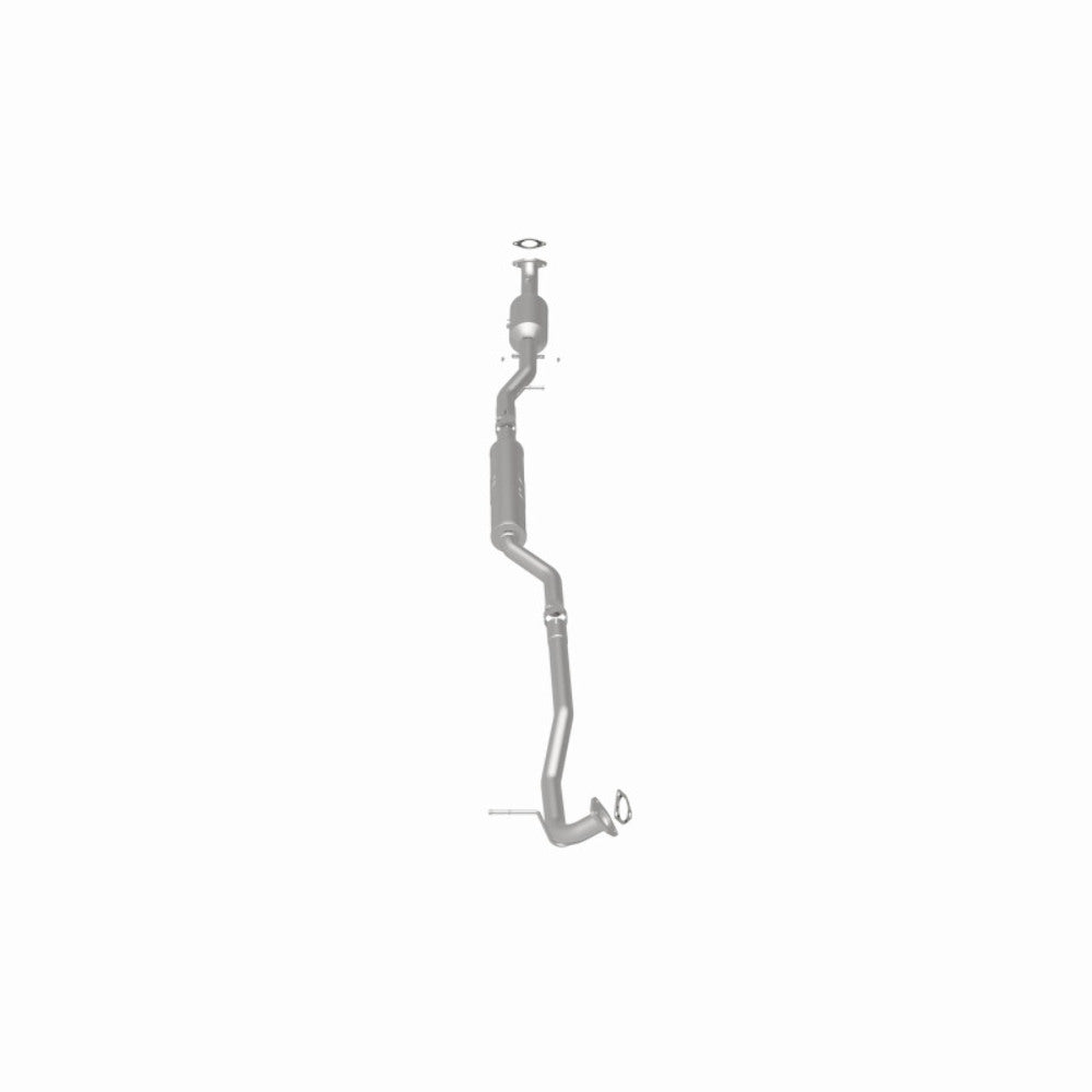 MagnaFlow direct-fit catalytic converter fits 2011-2018 Mitsubishi Outlander Sport and 2010-2013 Mitsubishi Outlander, this and 2013-2018 Mitsubishi Outlander Sport Compliant stain