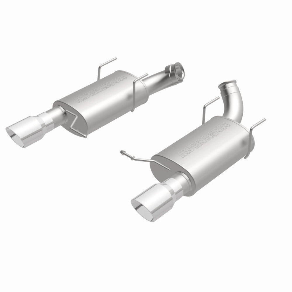 MagnaFlow axle-back exhaust system for 2013-2014 Ford Mustang stainless steel polished 15151