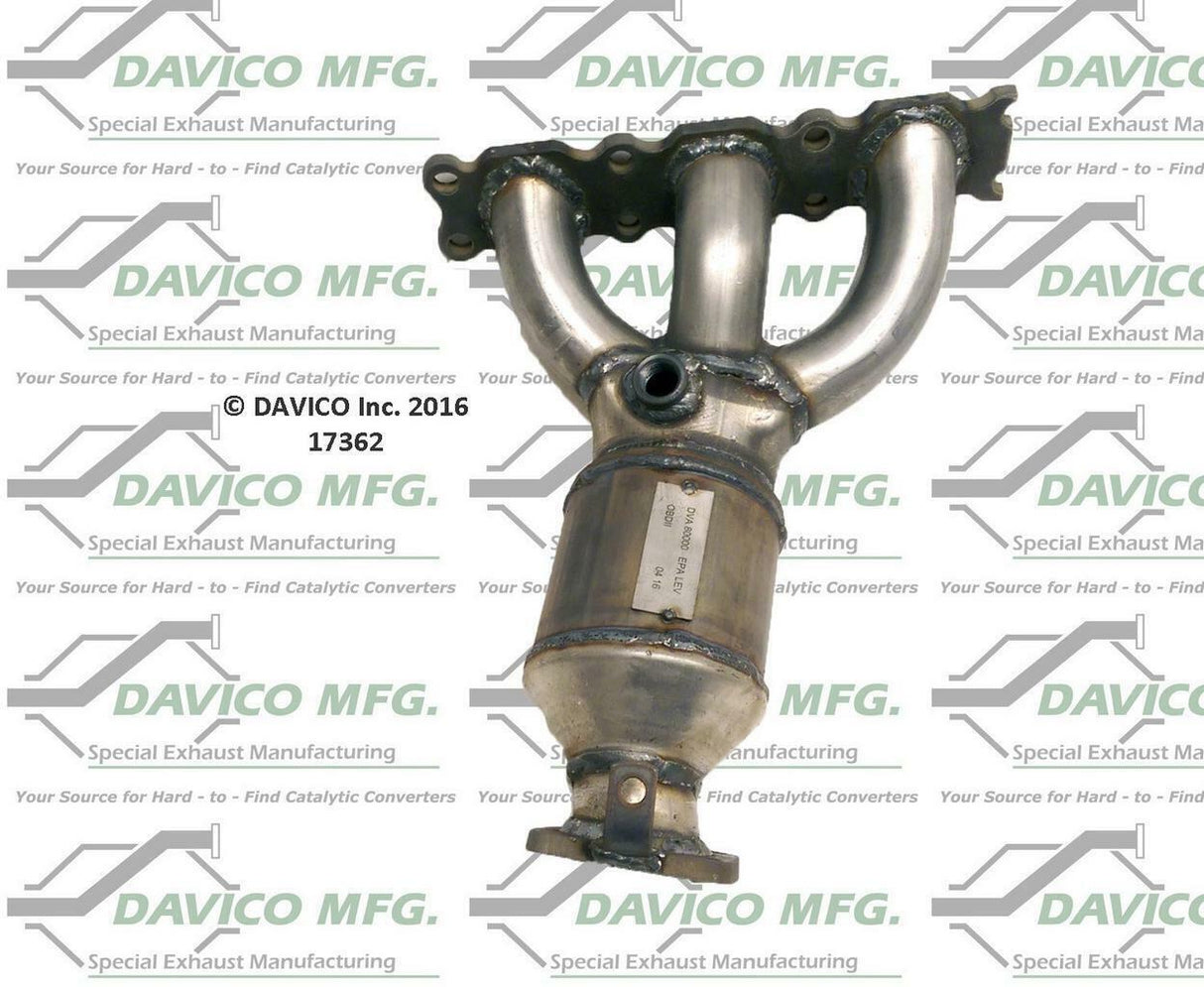 t 2013-2014 Volvo XC90 Catalytic Converter 17362 Davico Mfg