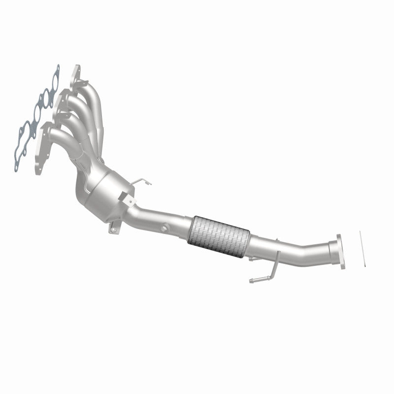 MagnaFlow direct-fit catalytic converter fits 2013-2015 Escape L4 2.5 inch inlet/outlet stainless steel CARB compliant 52443