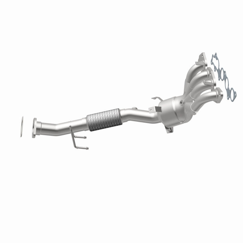 MagnaFlow direct-fit catalytic converter fits 2013-2015 Escape L4 2.5 inch inlet/outlet stainless steel CARB compliant 52443