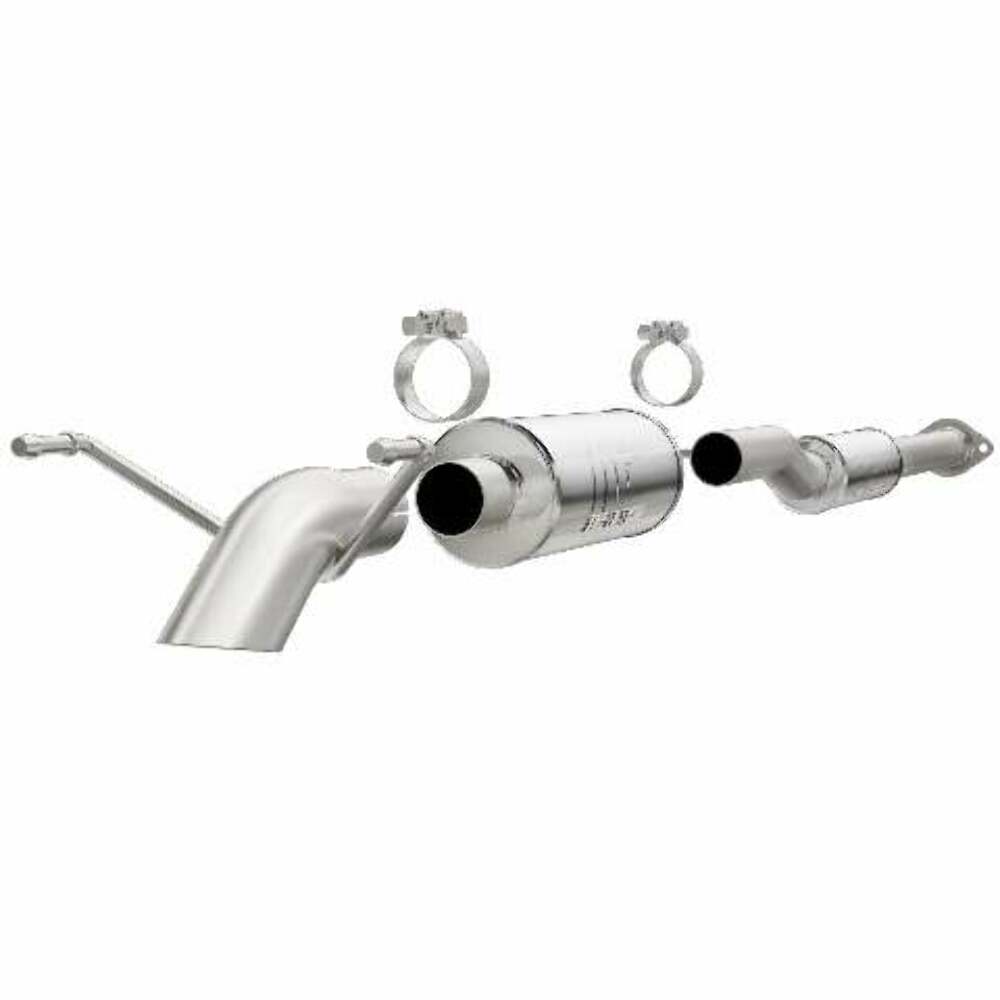 MagnaFlow cat-back exhaust system for 2013-2015 Toyota Tacoma stainless steel polished 17151