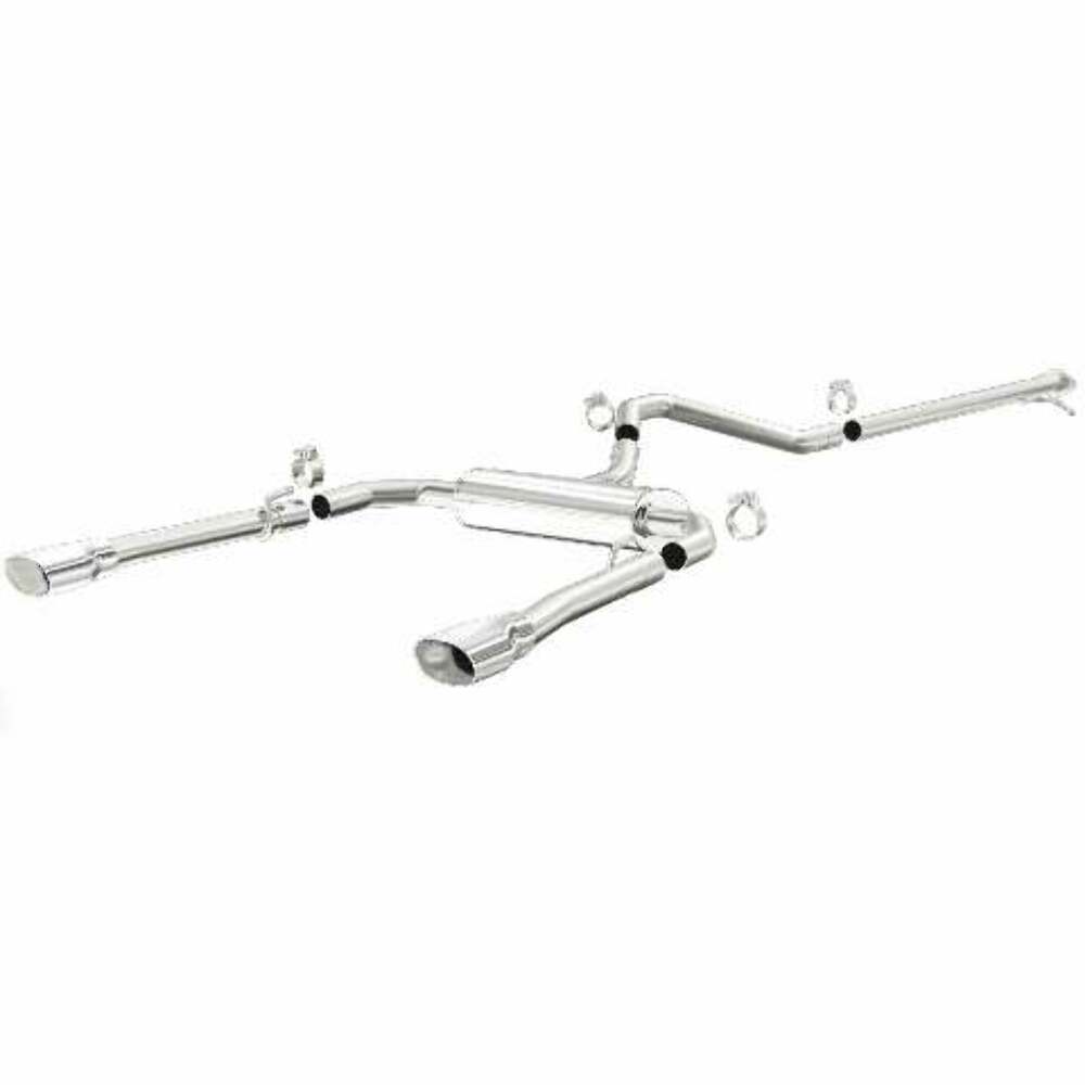 MagnaFlow cat-back exhaust system for 2013-2016 Dodge stainless steel polished 15181