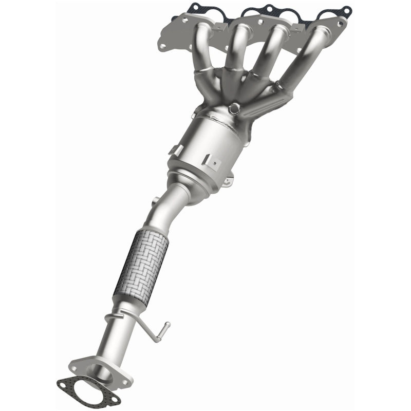 MagnaFlow direct-fit catalytic converter for 2013-2017 Ford 2.5 inch inlet/outlet stainless steel CARB compliant