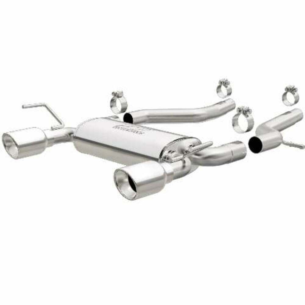 MagnaFlow axle-back exhaust system for 2013-2018 Cadillac stainless steel polished 15196