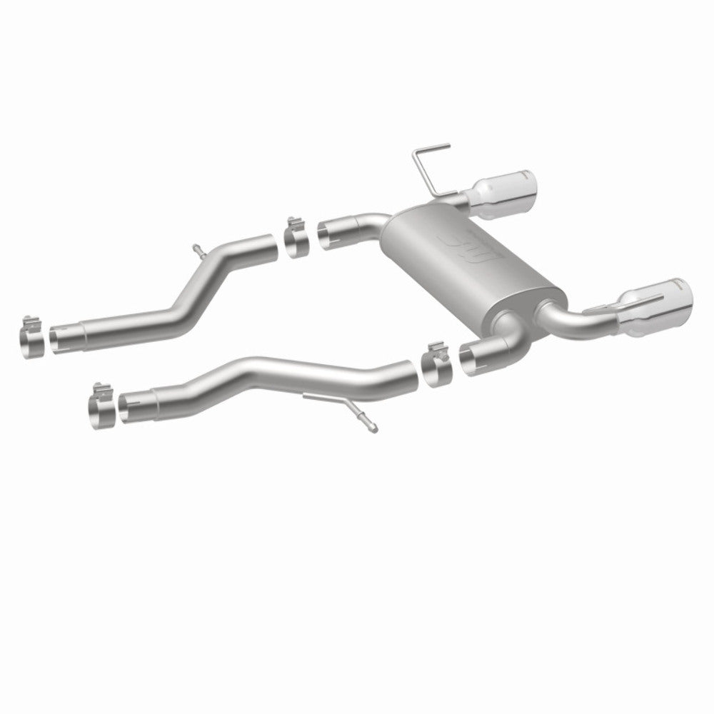 MagnaFlow axle-back exhaust system for 2013-2018 Cadillac stainless steel polished 15196