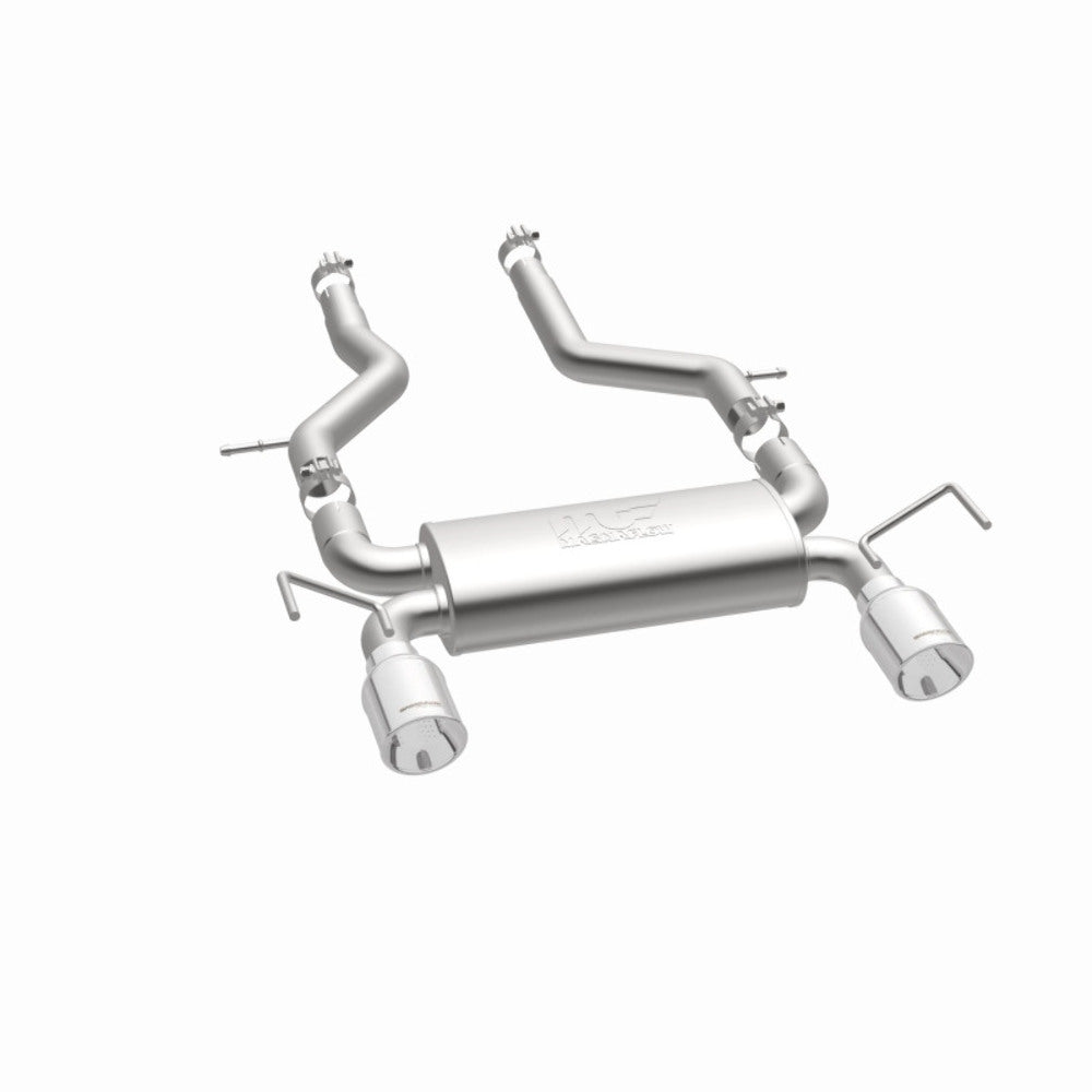 MagnaFlow axle-back exhaust system for 2013-2018 Cadillac stainless steel polished 15196