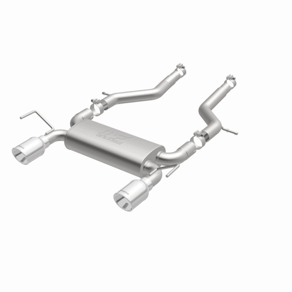 MagnaFlow axle-back exhaust system for 2013-2018 Cadillac stainless steel polished 15196