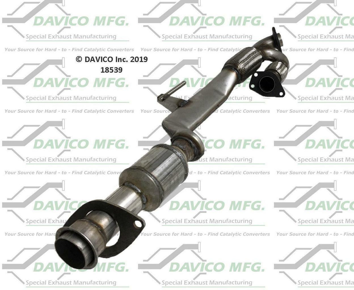 t 2013-2019 Nissan Pathfinder Catalytic Converter 18539 Davico Mfg