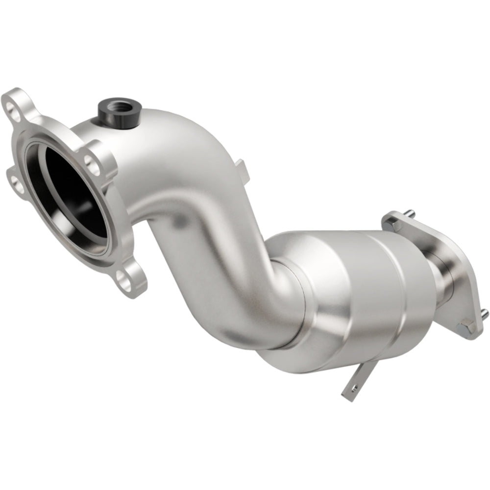 MagnaFlow direct-fit catalytic converter fits 2013-2015 Cadillac ATS and 2014-2015 Cadillac CTS, this and 2013 Cadillac ATS 2.0L stainless steel CARB compliant OBDII 51573
