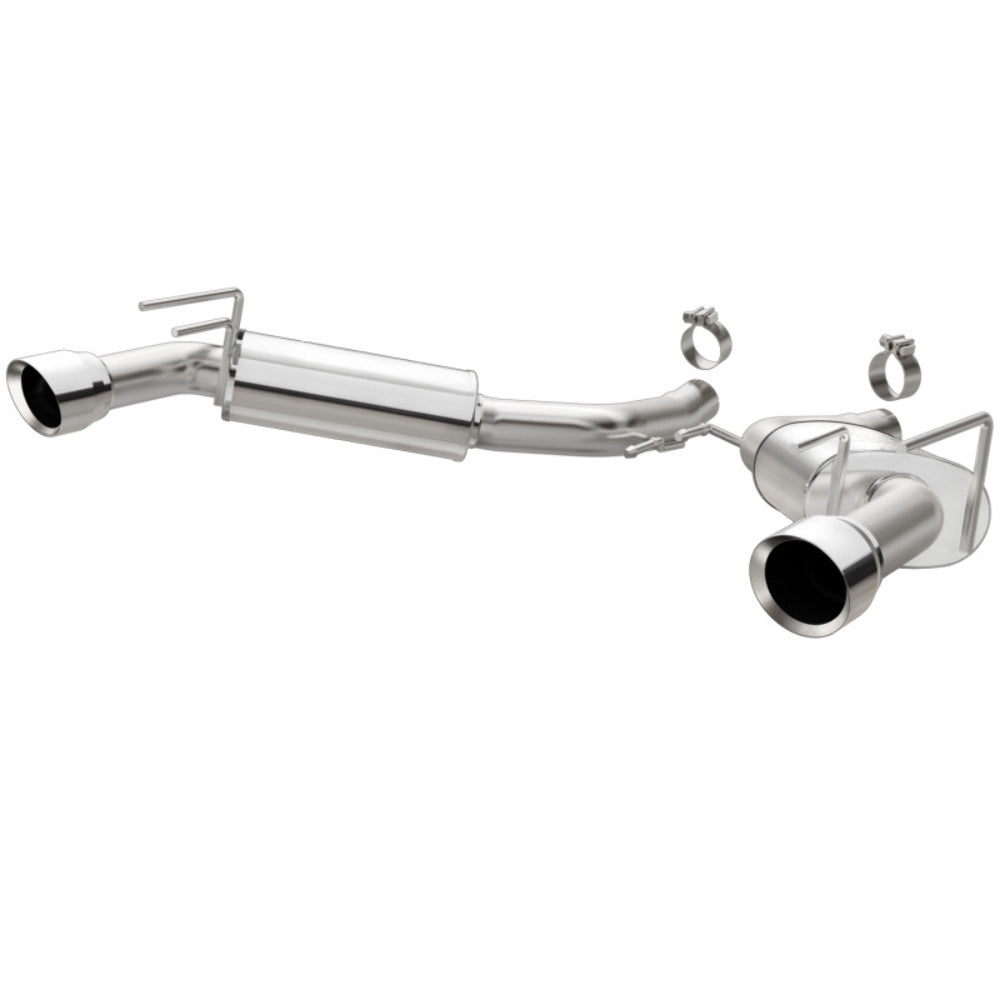 MagnaFlow axle-back exhaust system for 2014-2015 Chevy Camaro stainless steel polished 19185