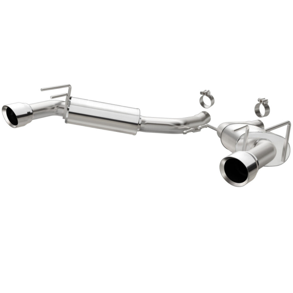 MagnaFlow axle-back exhaust system for 2014-2015 Chevy Camaro stainless steel polished 19185