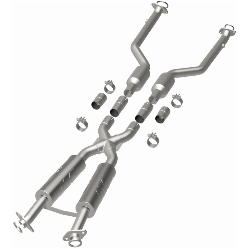 MagnaFlow direct-fit catalytic converter for 2014-2015 Lexus 2.5 inch inlet/outlet stainless steel CARB compliant