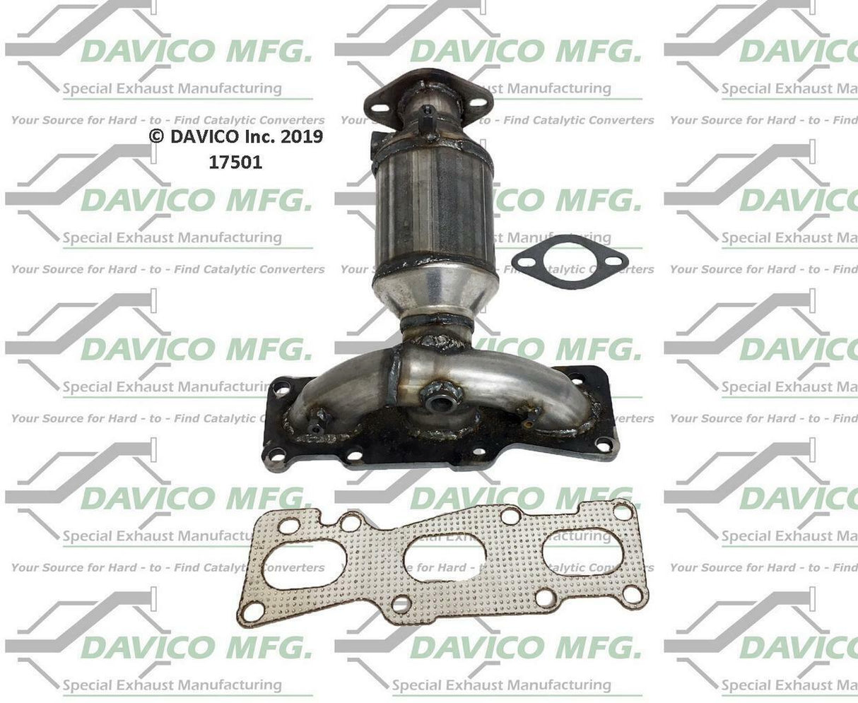 t 2014-2016 Kia Sorento Catalytic Converter 17501 Davico Mfg