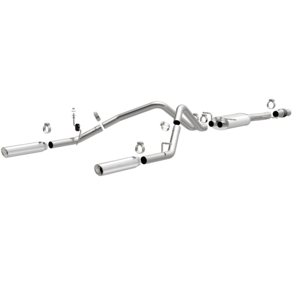 MagnaFlow cat-back exhaust system for 2014-2018 Chevy Silverado 1500 polished 15278
