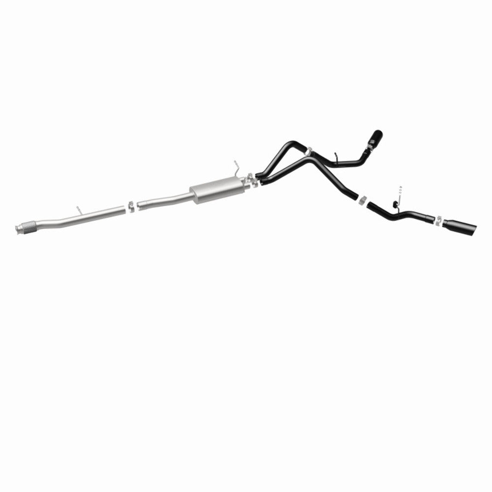 MagnaFlow cat-back exhaust system for 2014-2018 Chevy Silverado 1500 stainless steel black 15360