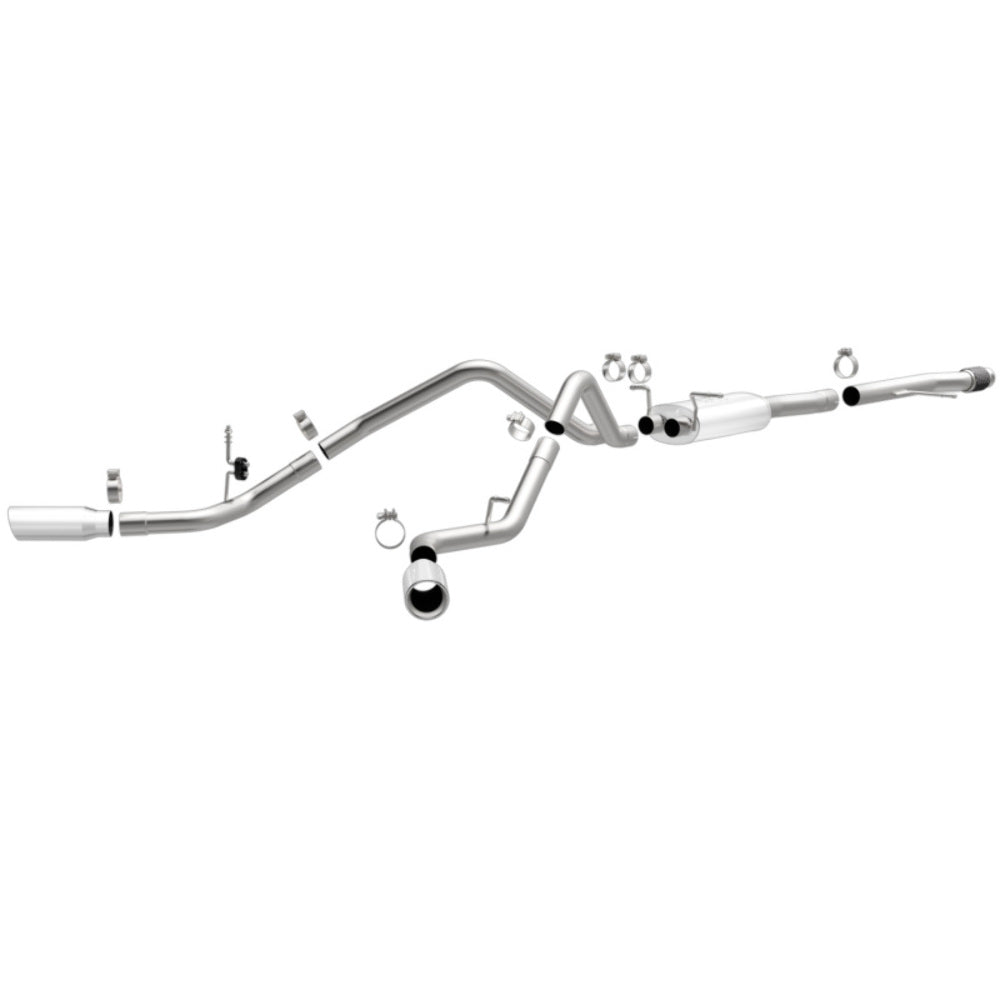 MagnaFlow cat-back exhaust system for 2014-2018 GMC Silverado 1500 stainless steel polished