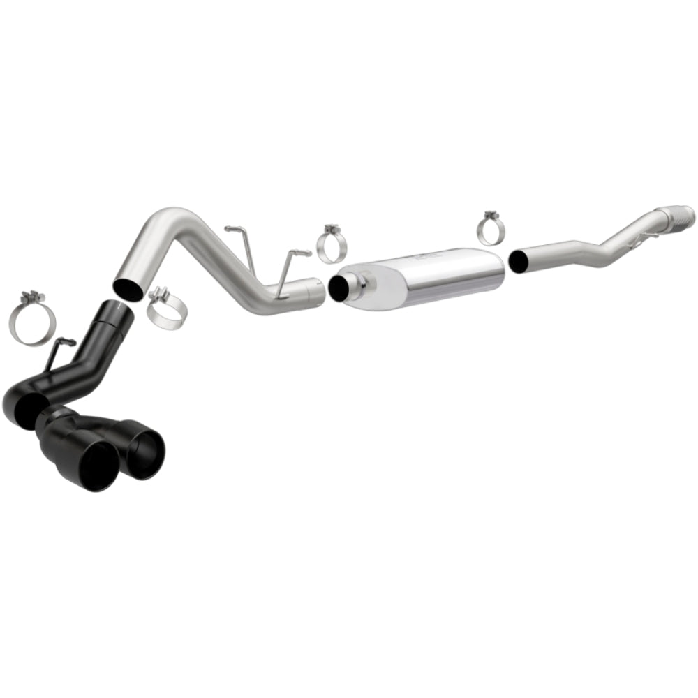 MagnaFlow cat-back exhaust system for 2014-2018 GMC Sierra 1500 stainless steel black 19378