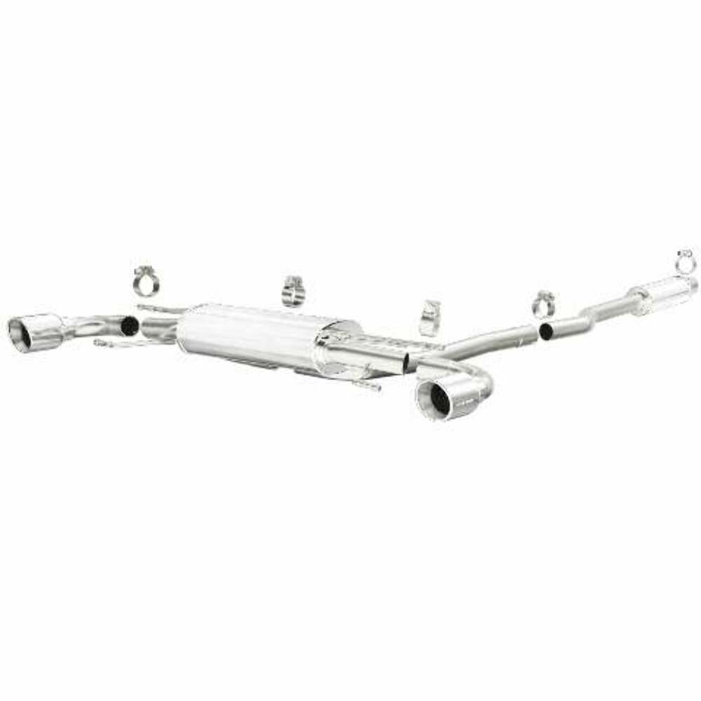 MagnaFlow cat-back exhaust system for 2014-2018 Mazda stainless steel polished 15297