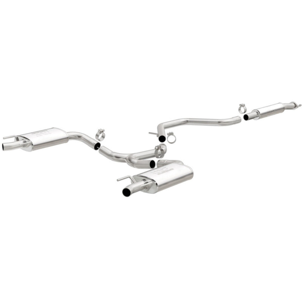 MagnaFlow cat-back exhaust system for 2014-2016 Chevy Impala stainless steel polished 19023