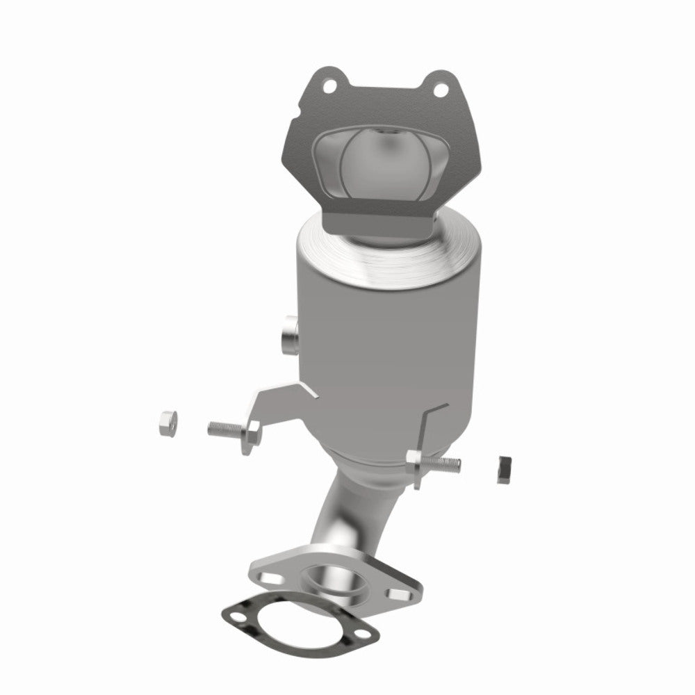 MagnaFlow direct-fit catalytic converter fits 2014-2015 Ram ProMaster 1500, Ram ProMaster 2500, and additional vehicles and 2014- Ram ProMaster 2500 3.6L stainless steel CARB compl