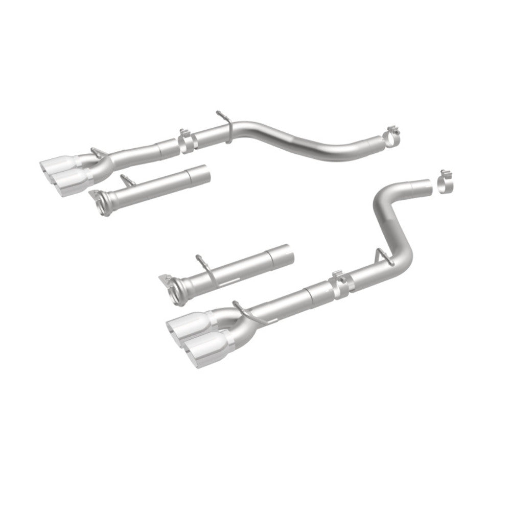 MagnaFlow axle-back exhaust system for 2015-2016 Dodge Challenger stainless steel polished 19210