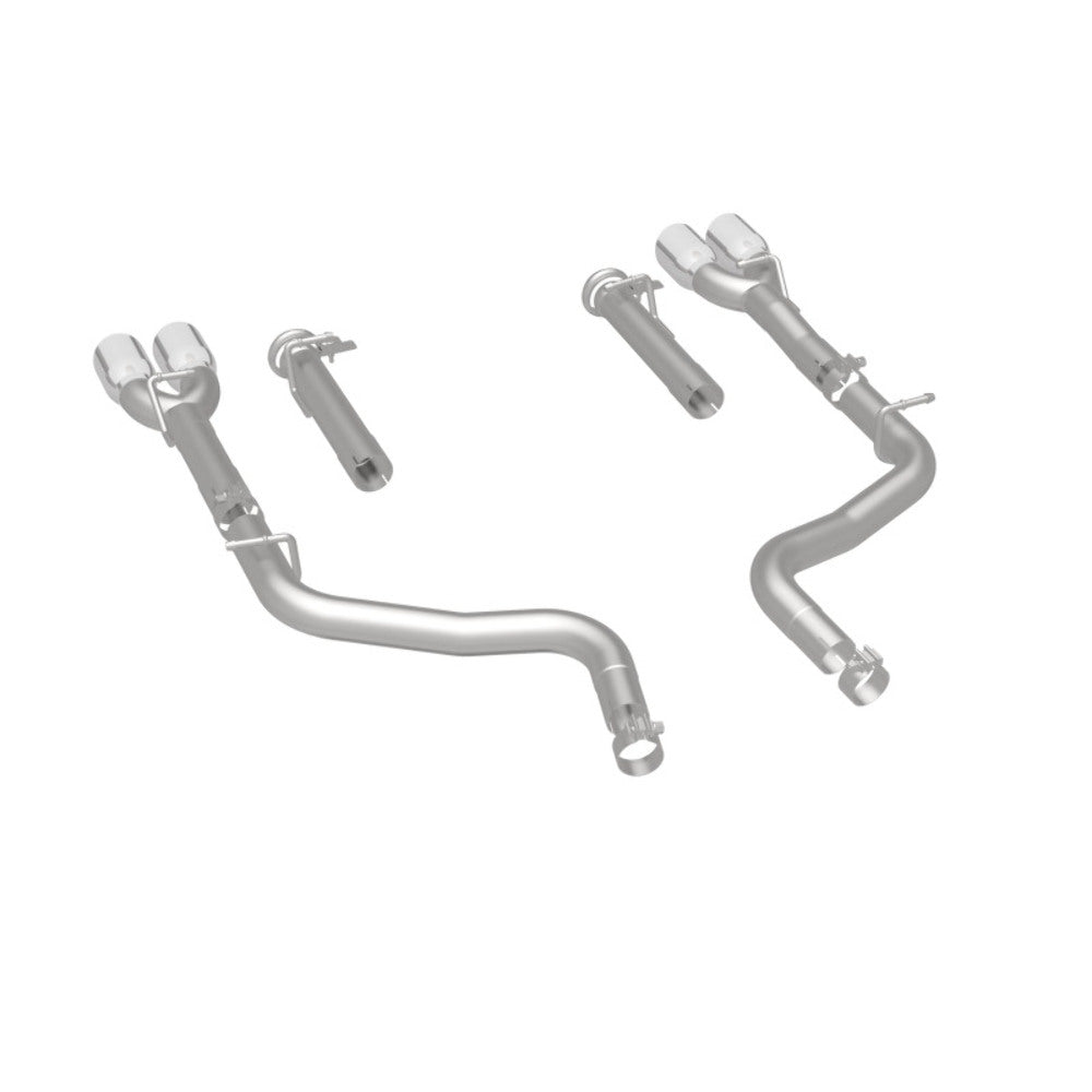 MagnaFlow axle-back exhaust system for 2015-2016 Dodge Challenger stainless steel polished 19210