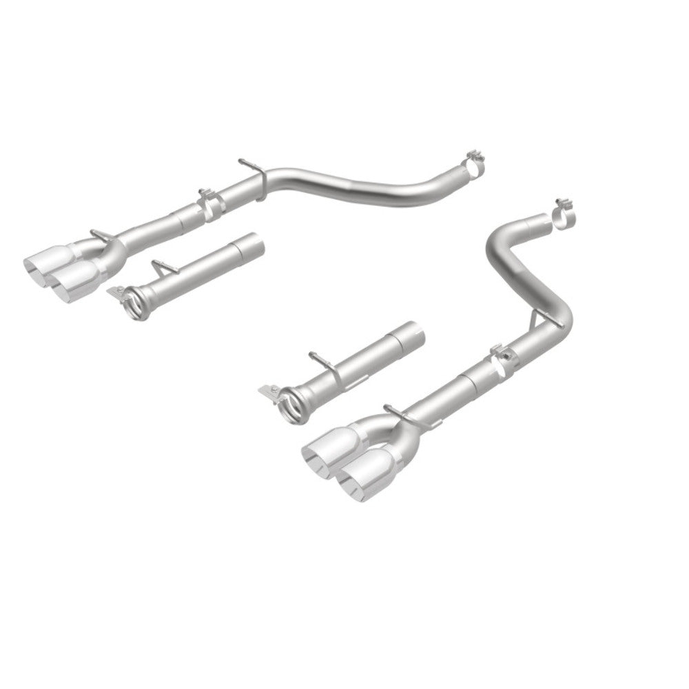 MagnaFlow axle-back exhaust system for 2015-2016 Dodge Challenger stainless steel polished 19210