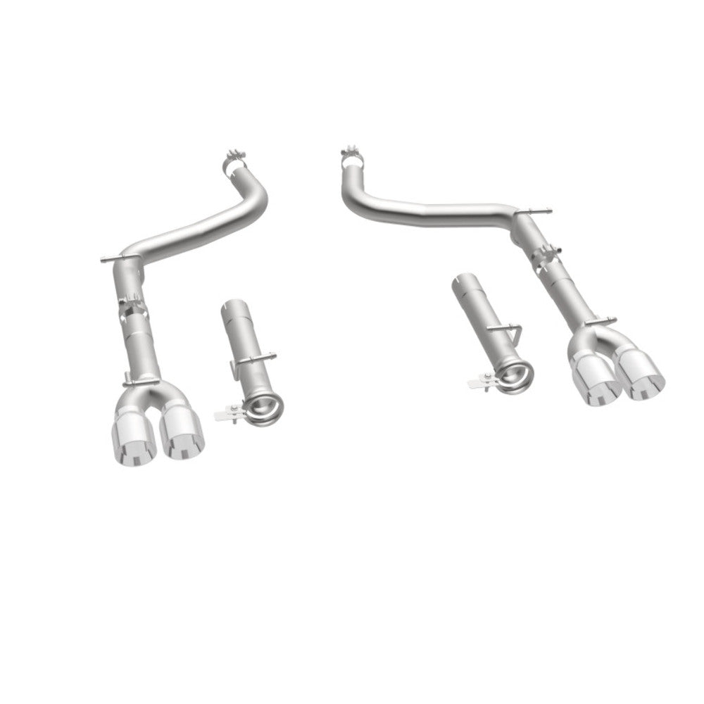 MagnaFlow axle-back exhaust system for 2015-2016 Dodge Challenger stainless steel polished 19210