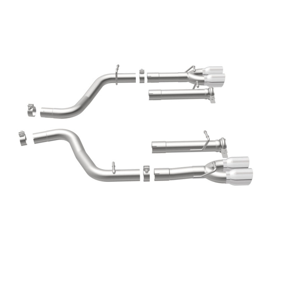 MagnaFlow axle-back exhaust system for 2015-2016 Dodge Challenger stainless steel polished 19210