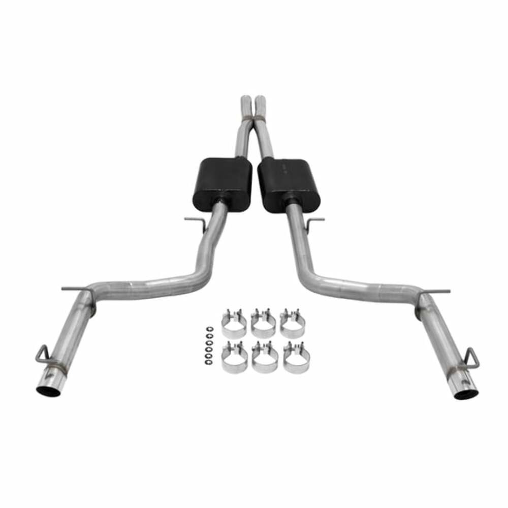 t 2015-2016 Dodge Charger Cat-back Exhaust System Flowmaster American Thunder 817658 Flowmaster