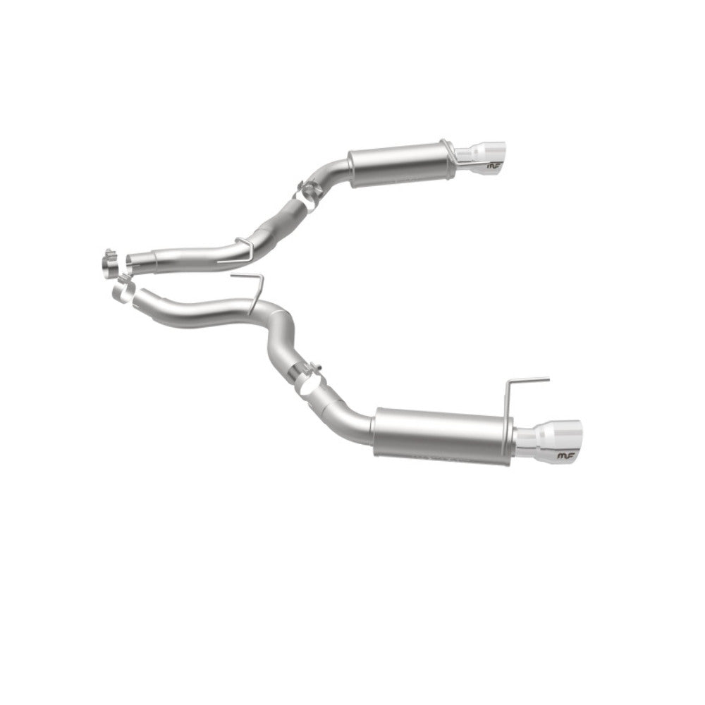 MagnaFlow axle-back exhaust system for 2015-2017 Ford Mustang stainless steel polished 19103