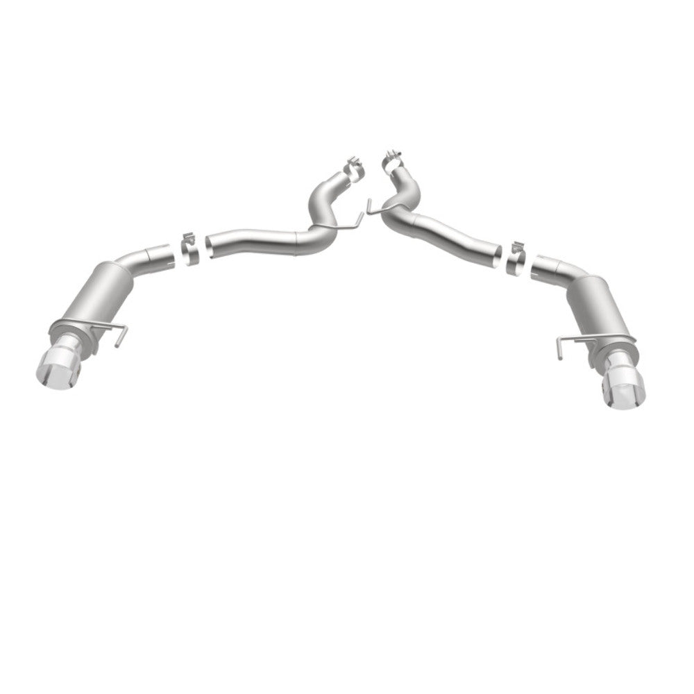 MagnaFlow axle-back exhaust system for 2015-2017 Ford Mustang stainless steel polished 19103
