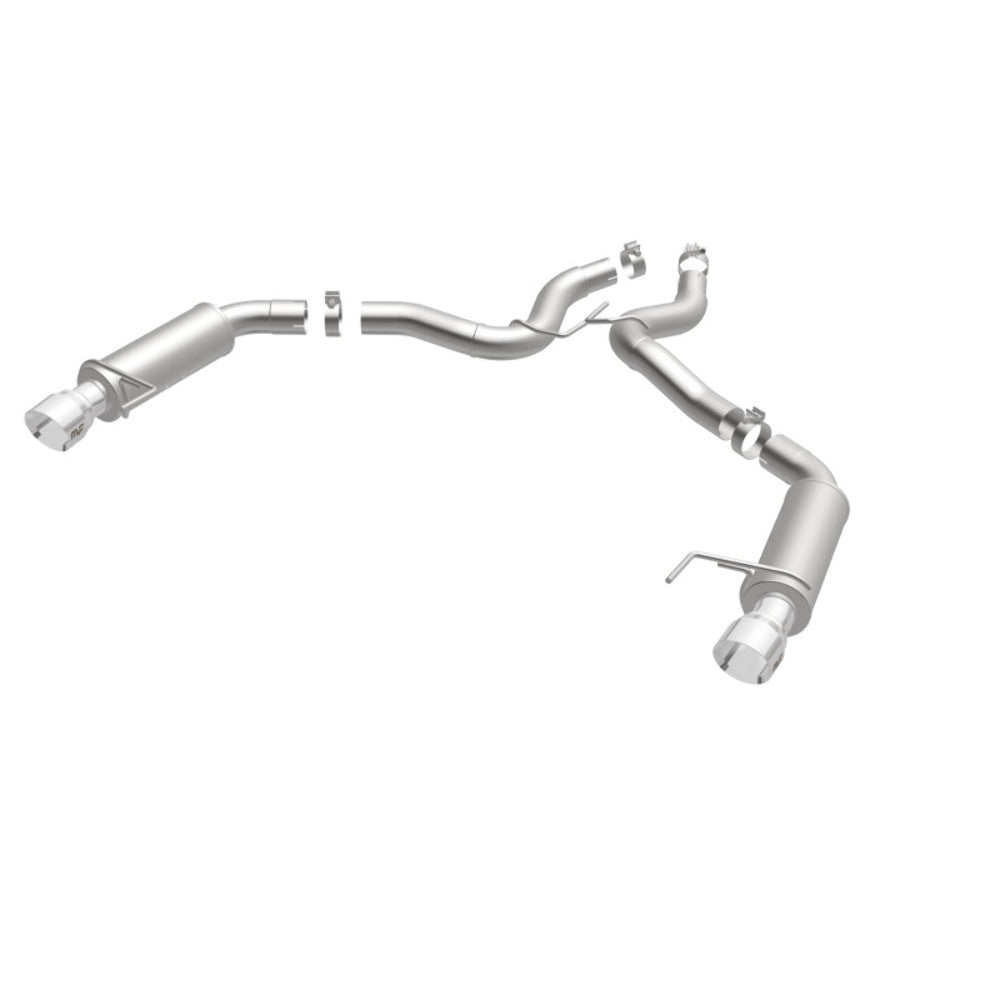 MagnaFlow axle-back exhaust system for 2015-2017 Ford Mustang stainless steel polished 19103