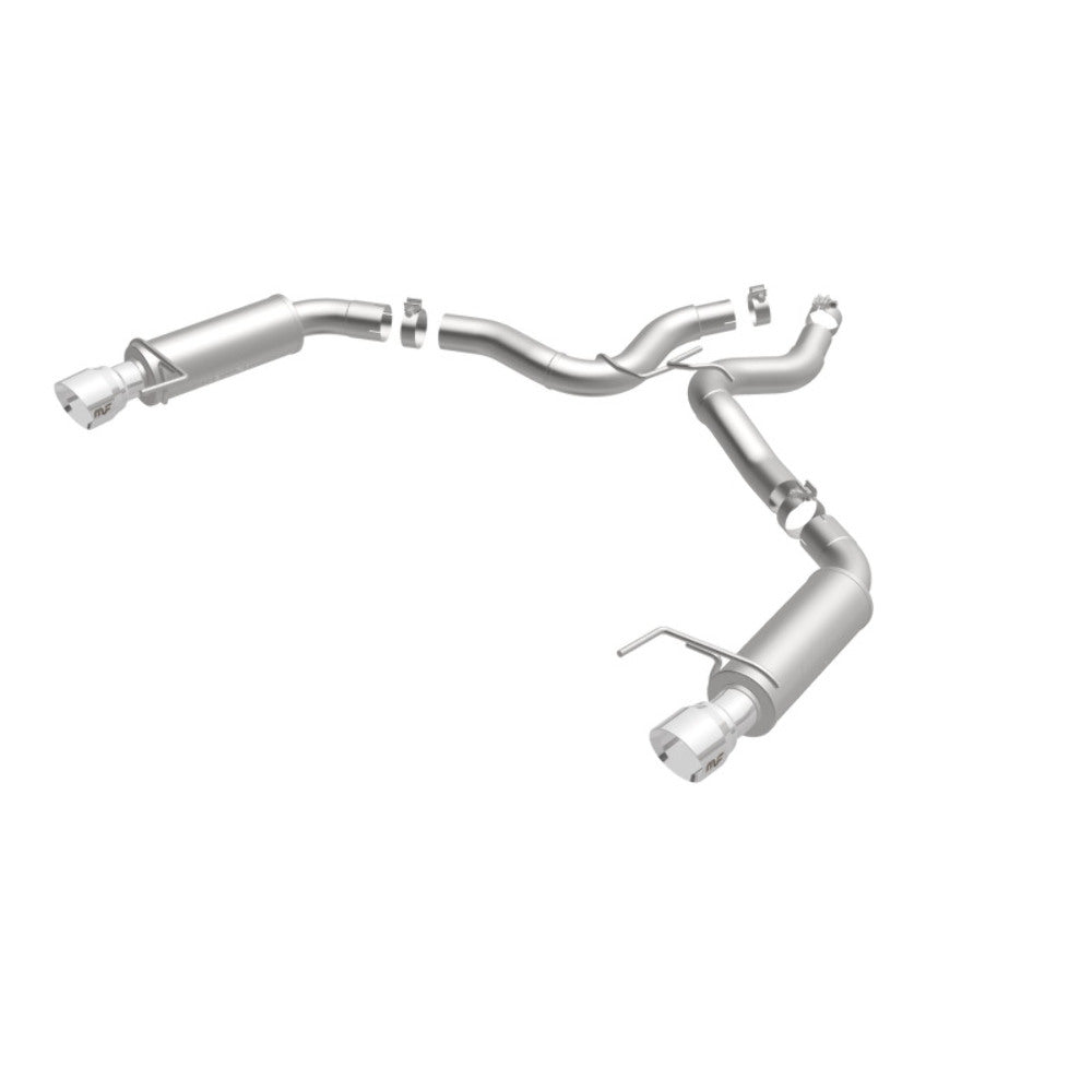 MagnaFlow axle-back exhaust system for 2015-2017 Ford Mustang stainless steel polished 19103
