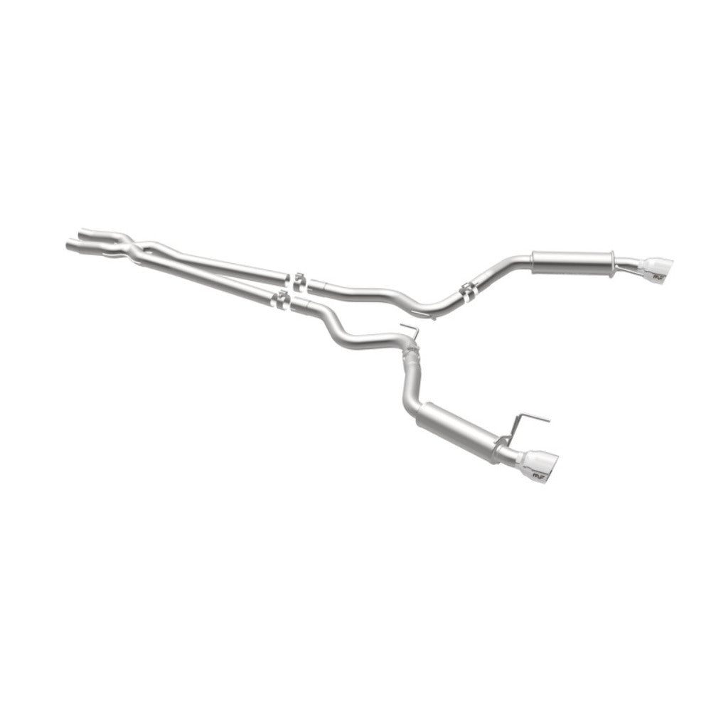 MagnaFlow cat-back exhaust system for 2015-2017 Ford Mustang stainless steel polished 19099