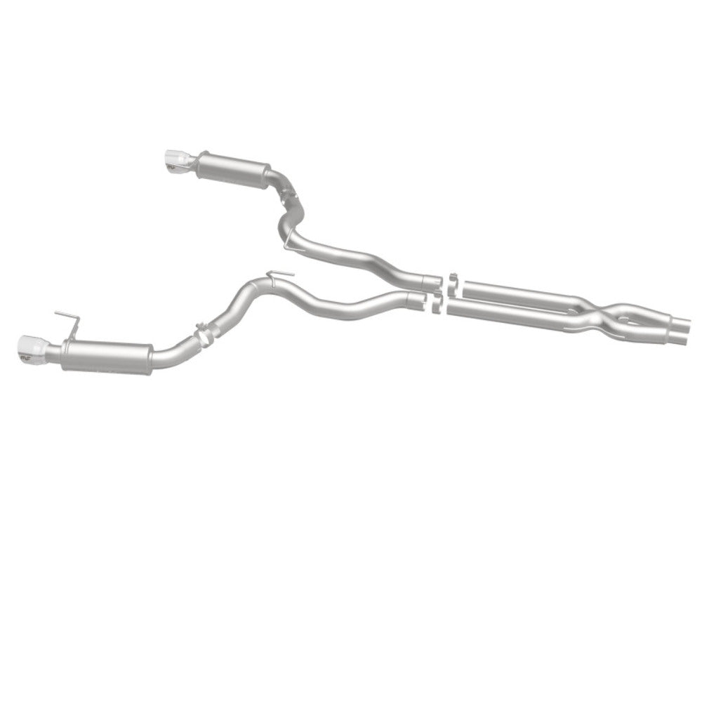 MagnaFlow cat-back exhaust system for 2015-2017 Ford Mustang stainless steel polished 19101