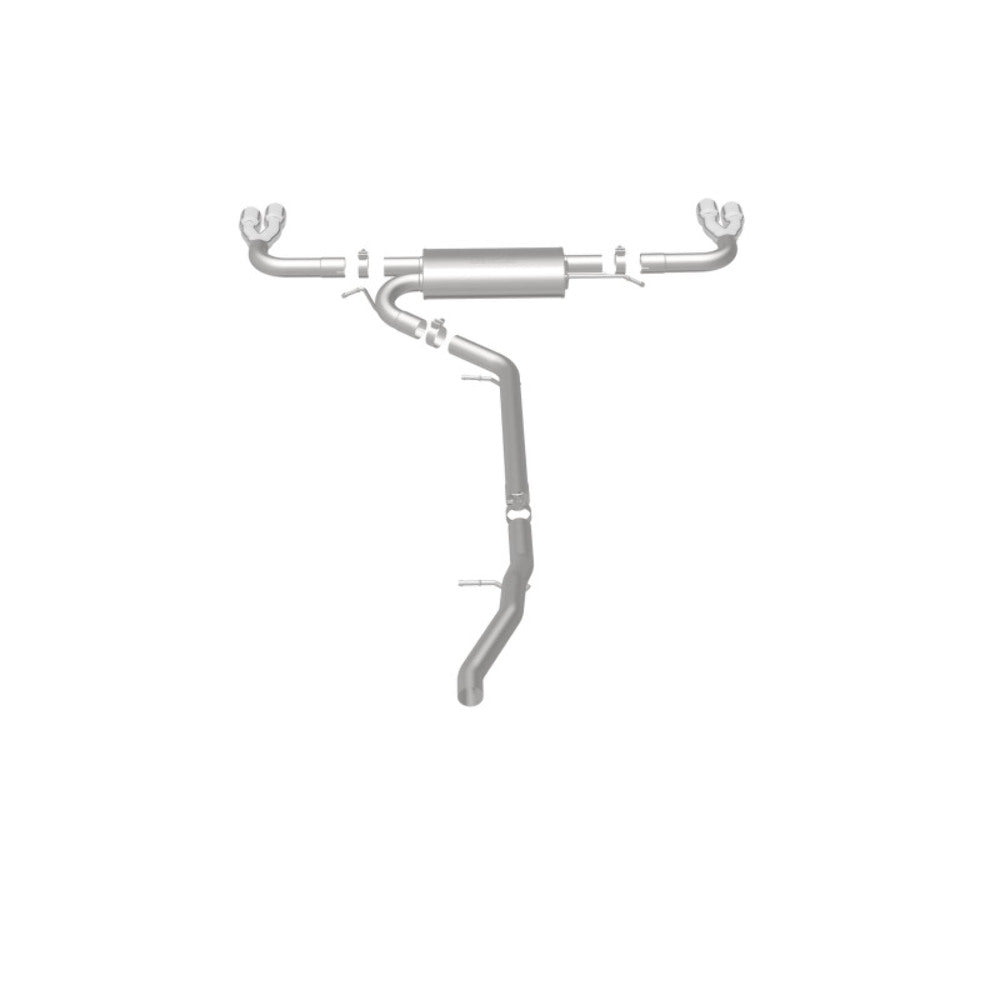 MagnaFlow cat-back exhaust system for 2015-2017 GMC stainless steel polished 19114
