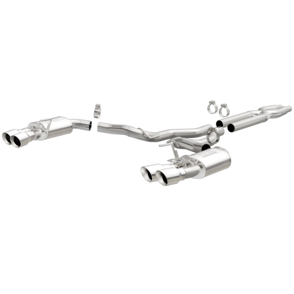 MagnaFlow cat-back exhaust system for 2015-2020 Ford Mustang stainless steel polished 19283
