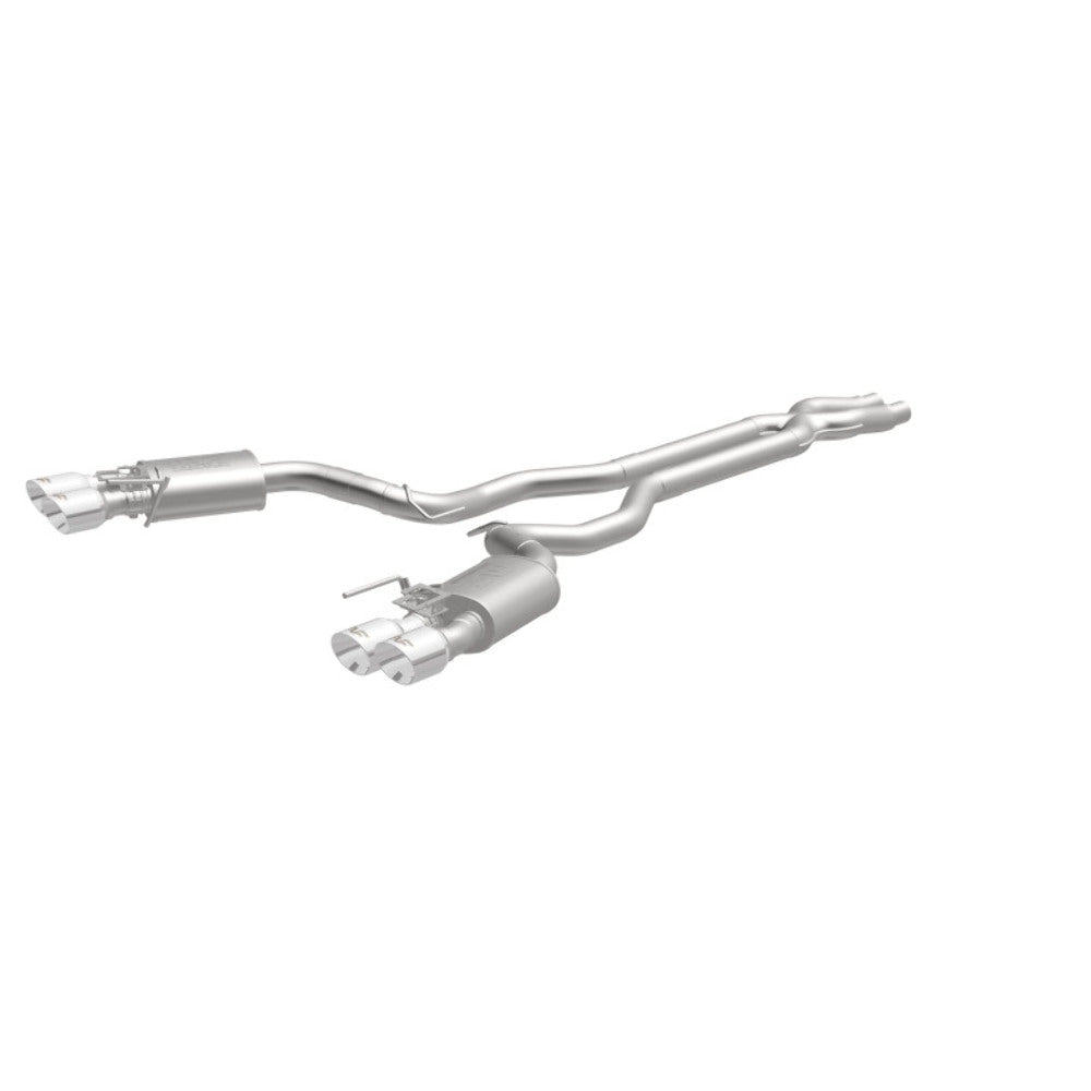 MagnaFlow cat-back exhaust system for 2015-2020 Ford Mustang stainless steel polished 19283