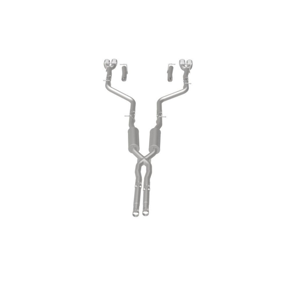 MagnaFlow cat-back exhaust system for 2015-2021 Dodge Challenger stainless steel polished 19217