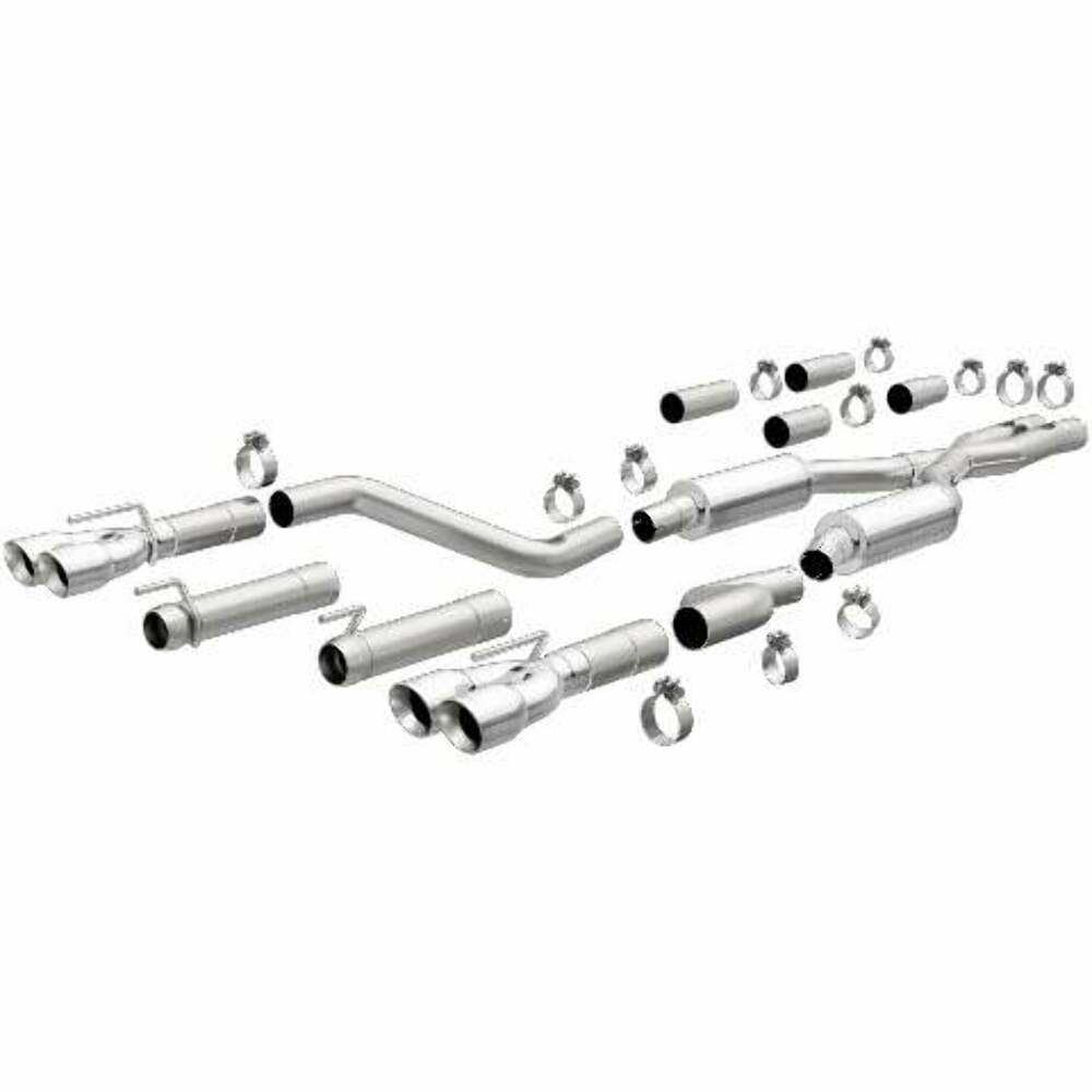 MagnaFlow cat-back exhaust system for 2015-2021 Dodge Challenger stainless steel polished