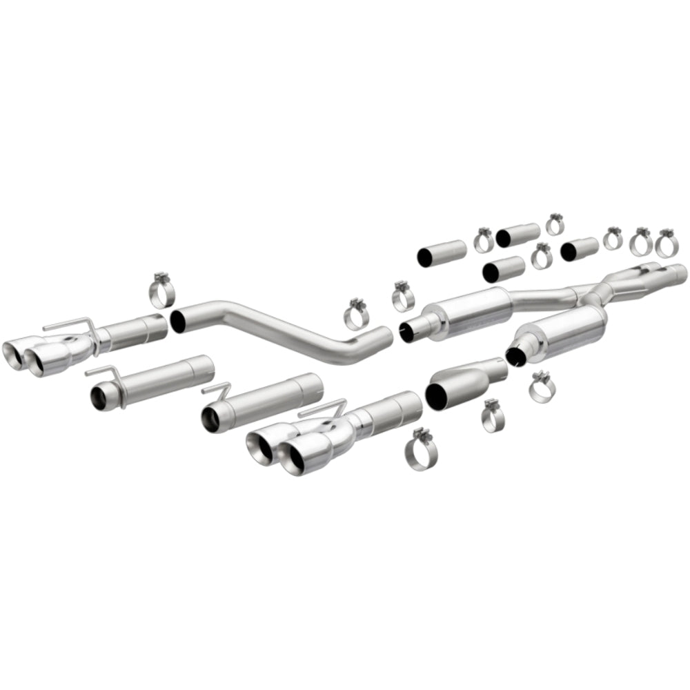 MagnaFlow cat-back exhaust system for 2015-2021 Dodge Challenger stainless steel polished