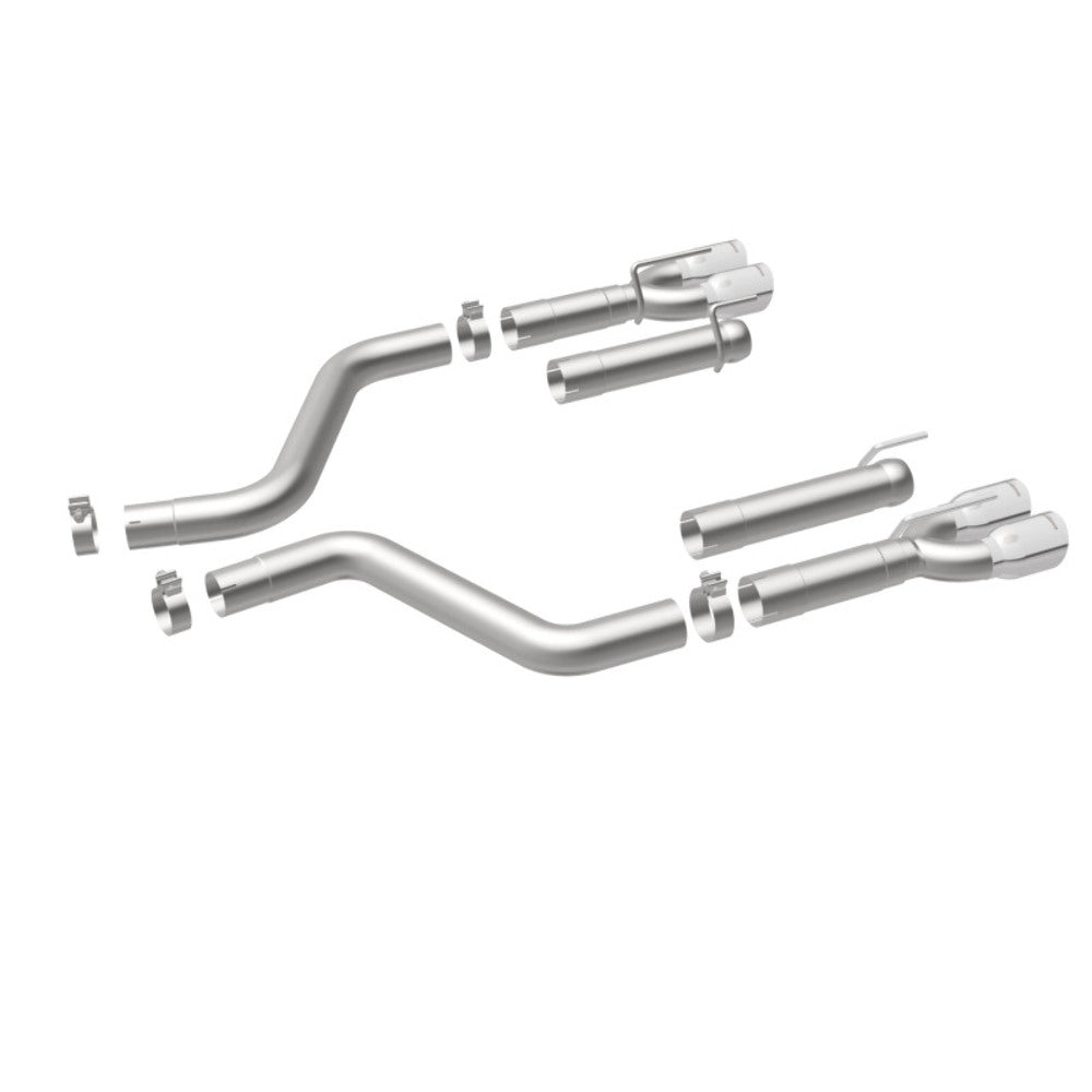 MagnaFlow axle-back exhaust system for 2015-2023 Dodge Challenger stainless steel polished 19206