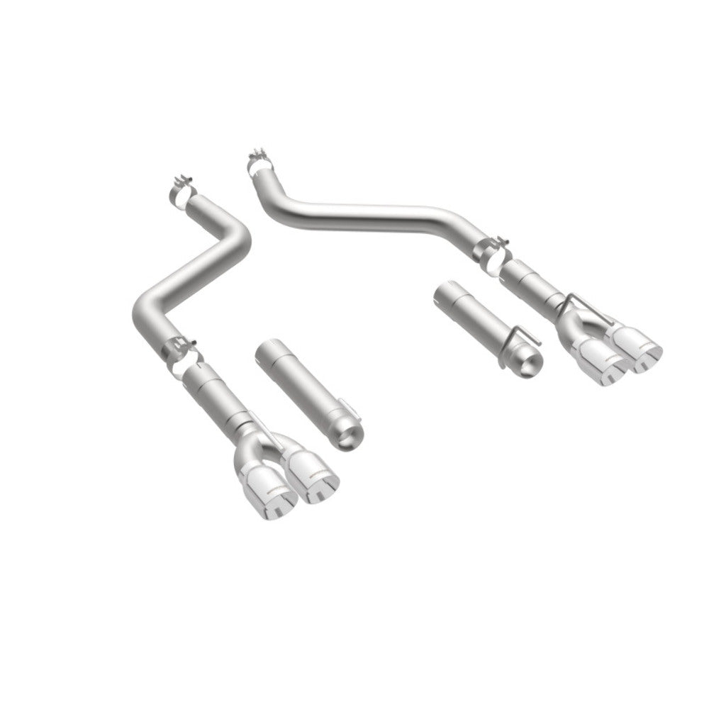 MagnaFlow axle-back exhaust system for 2015-2023 Dodge Challenger stainless steel polished 19206