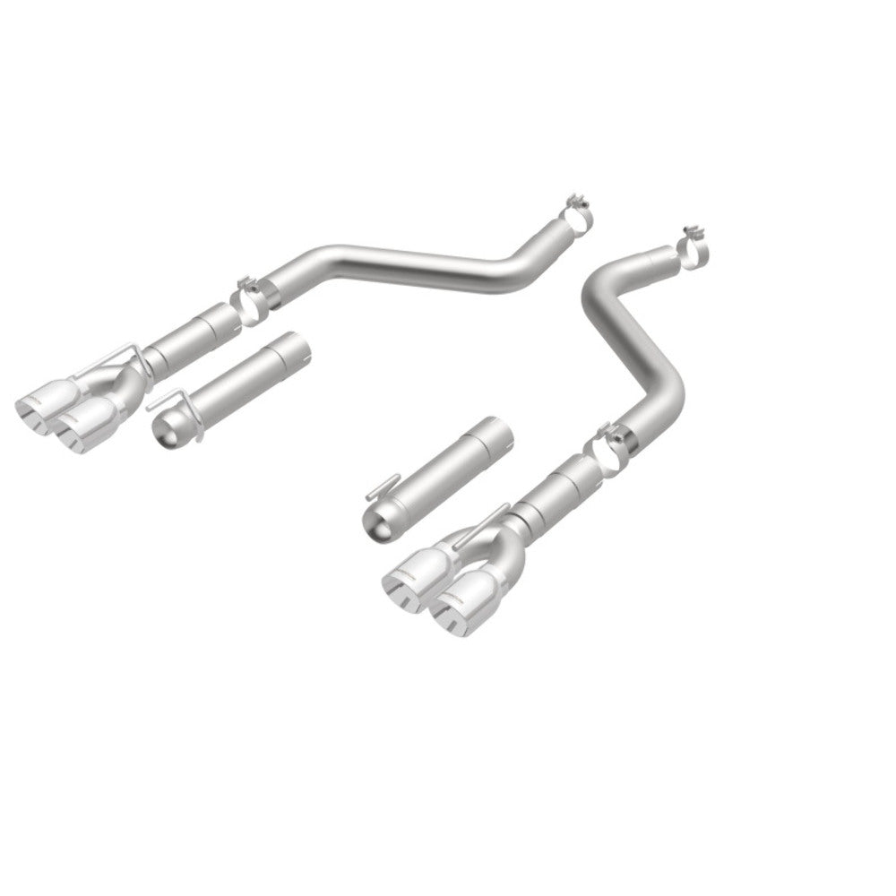 MagnaFlow axle-back exhaust system for 2015-2023 Dodge Challenger stainless steel polished 19206
